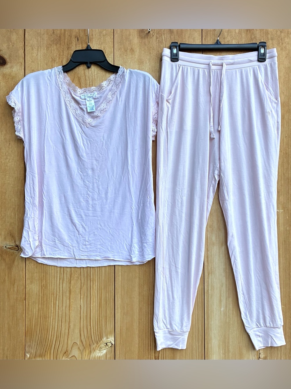 Barefoot Dreams Luxe Milk Jersey Pajama Set Sz XS